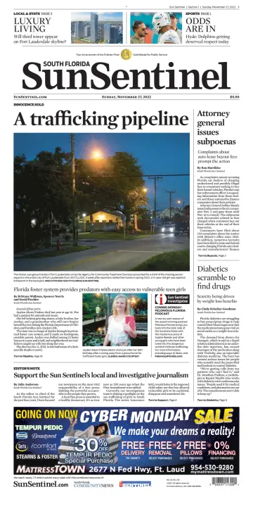 South Florida Sun-Sentinel Palm Beach (Sunday) - 27 Nov 2022