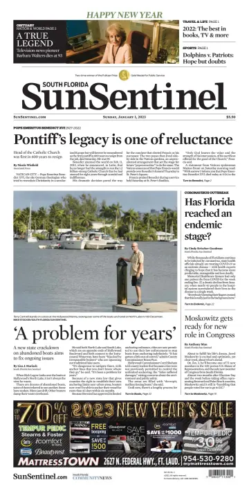 South Florida Sun-Sentinel Palm Beach (Sunday) - 1 Jan 2023