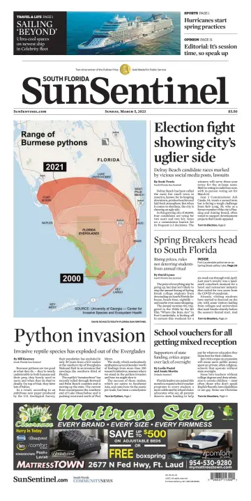 South Florida Sun-Sentinel Palm Beach (Sunday) - 5 Mar 2023