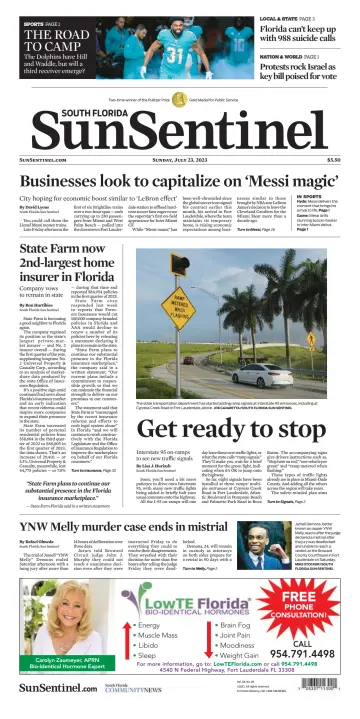 South Florida Sun-Sentinel Palm Beach (Sunday) - 23 Jul 2023