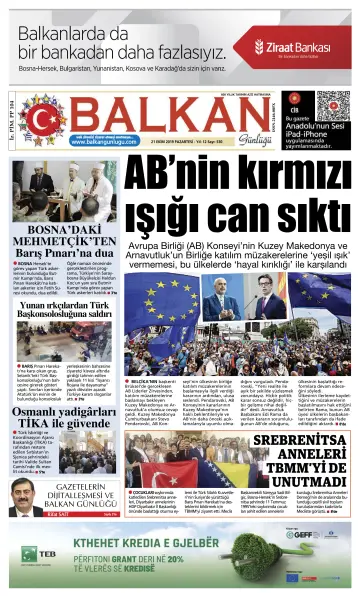 Balkan Günlüğü - 21 Oct 2019