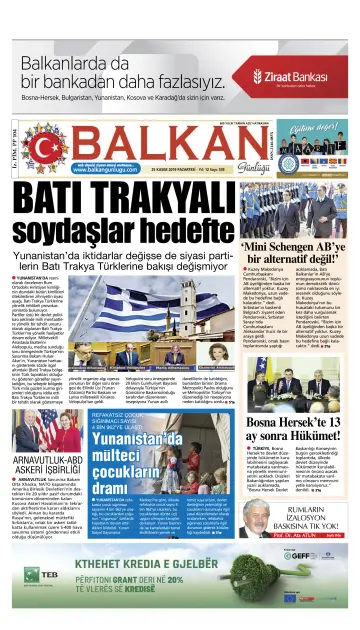 Balkan Günlüğü - 25 Nov 2019
