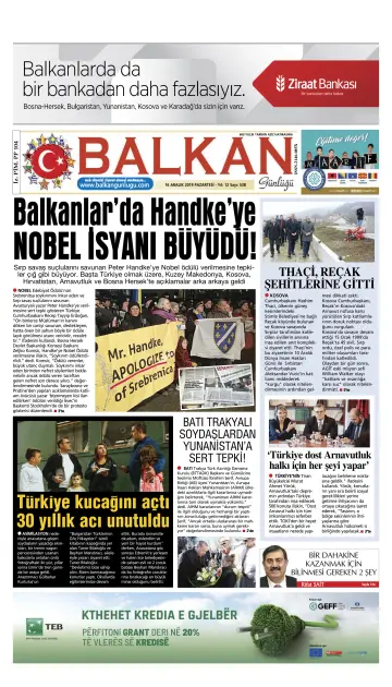 Balkan Günlüğü - 16 Dec 2019