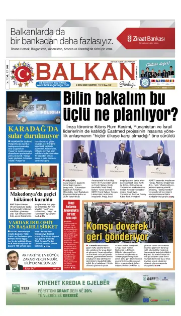 Balkan Günlüğü - 6 Jan 2020