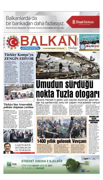 Balkan Günlüğü - 20 Jan 2020