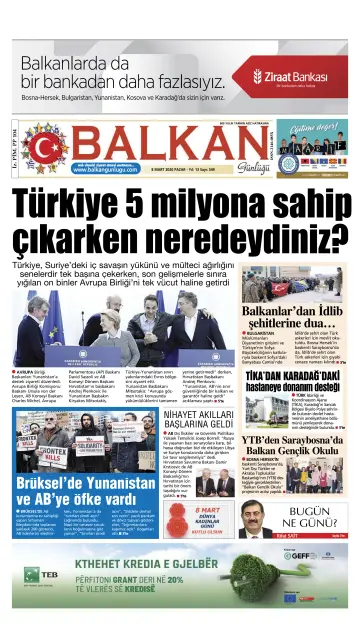 Balkan Günlüğü - 9 Mar 2020