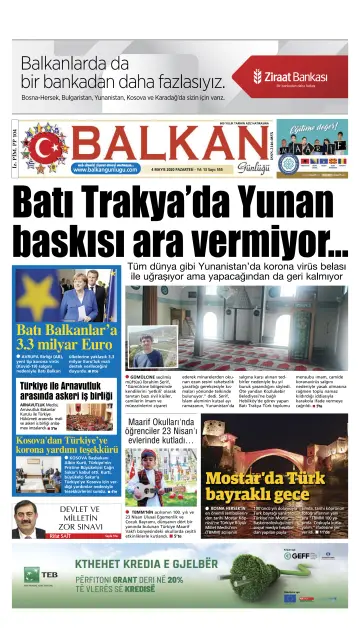 Balkan Günlüğü - 4 May 2020