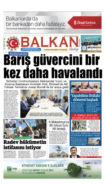 Balkan Günlüğü - 20 Jul 2020