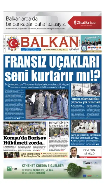 Balkan Günlüğü - 17 Aug 2020