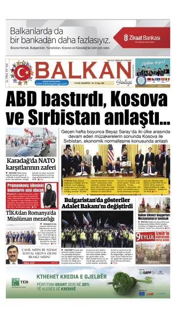 Balkan Günlüğü - 7 Sep 2020