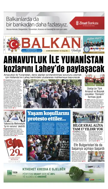 Balkan Günlüğü - 26 Oct 2020