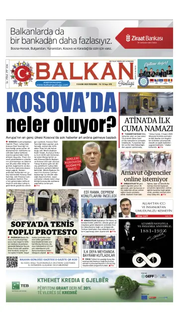Balkan Günlüğü - 9 Nov 2020