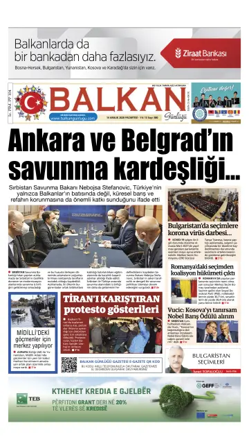 Balkan Günlüğü - 14 Dec 2020