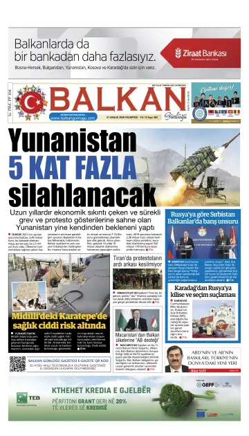 Balkan Günlüğü - 21 Dec 2020