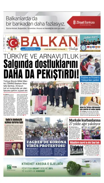 Balkan Günlüğü - 8 Feb 2021