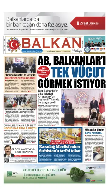 Balkan Günlüğü - 14 Jun 2021