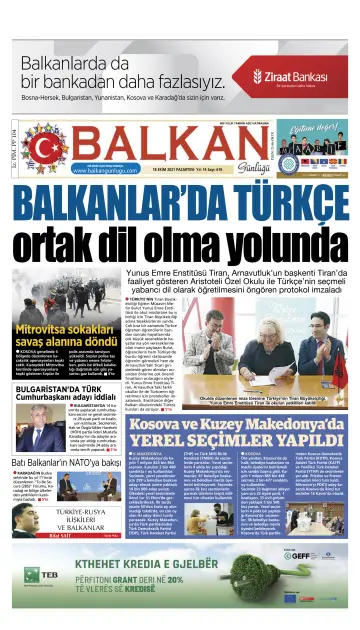Balkan Günlüğü - 18 Oct 2021