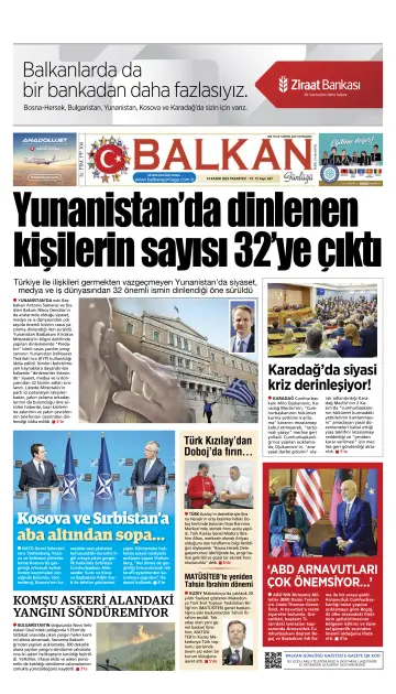 Balkan Günlüğü - 14 11月 2022