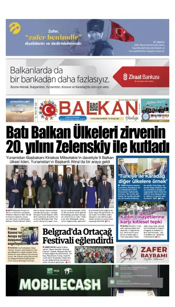 Balkan Günlüğü - 04 9月 2023
