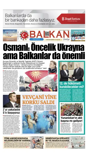 Balkan Günlüğü - 23 Eki 2023