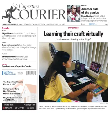 Cupertino Courier - 18 Sep 2020
