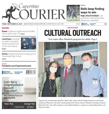 Cupertino Courier - 24 Sep 2021