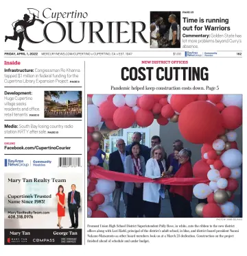 Cupertino Courier - 1 Apr 2022