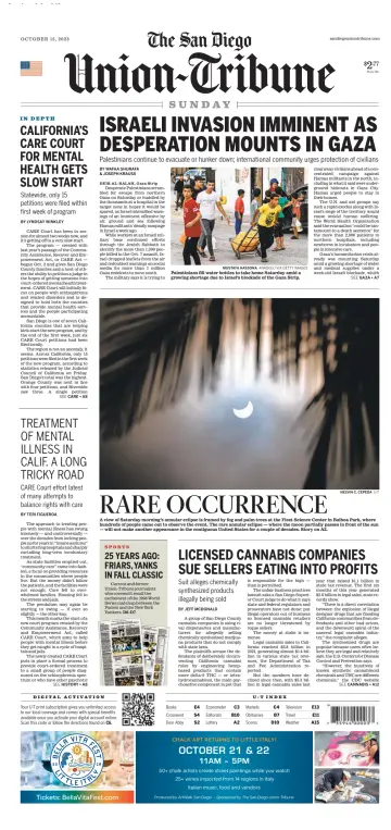 San Diego Union-Tribune (Sunday) - 15 Okt. 2023