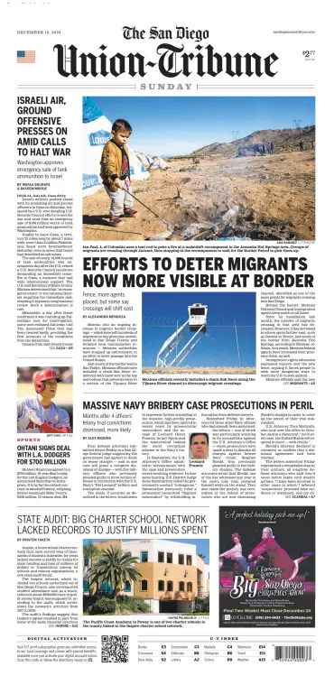 San Diego Union-Tribune (Sunday) - 10 Noll 2023