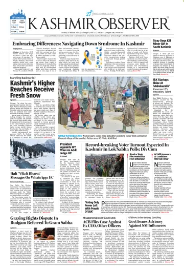 Kashmir Observer - 22 Mar 2024