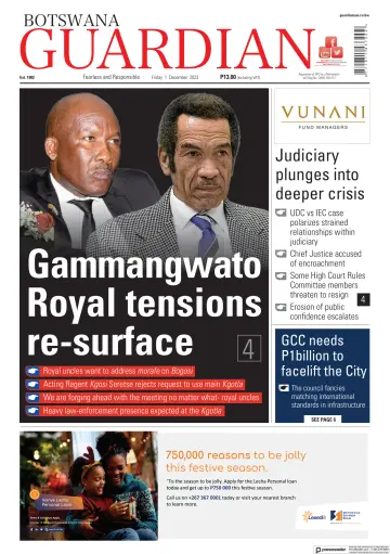 Botswana Guardian - 01 déc. 2023
