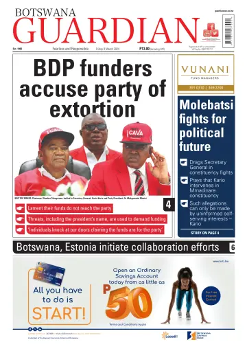 Botswana Guardian - 08 三月 2024