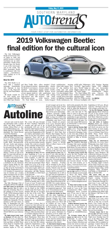 Southern Maryland Automotive Trends - 17 May 2019