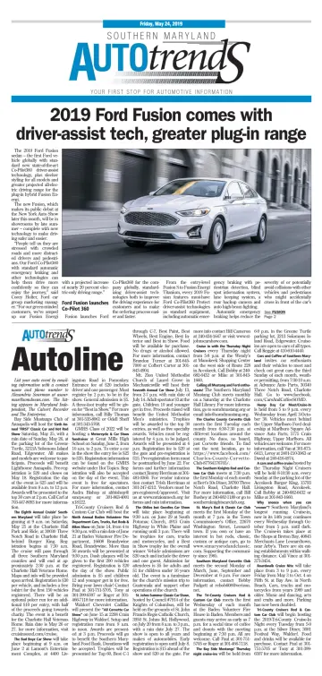 Southern Maryland Automotive Trends - 24 May 2019
