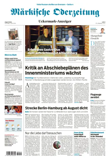 Märkische Oderzeitung (Angermünde) - 6 Apr 2024