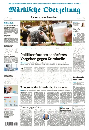 Märkische Oderzeitung (Angermünde) - 9 Apr 2024