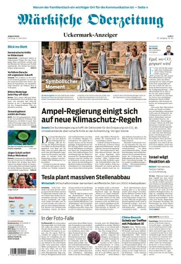 Märkische Oderzeitung (Angermünde) - 16 Apr 2024