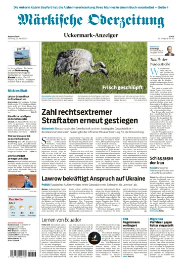 Märkische Oderzeitung (Angermünde) - 20 Apr 2024