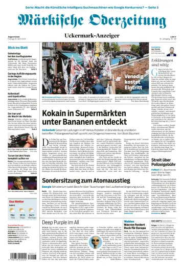 Märkische Oderzeitung (Angermünde) - 26 Apr 2024