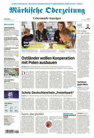Märkische Oderzeitung (Angermünde) - 2 May 2024