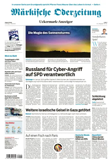 Märkische Oderzeitung (Angermünde) - 4 May 2024