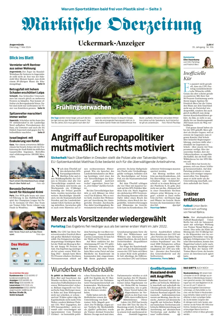 Märkische Oderzeitung (Angermünde)