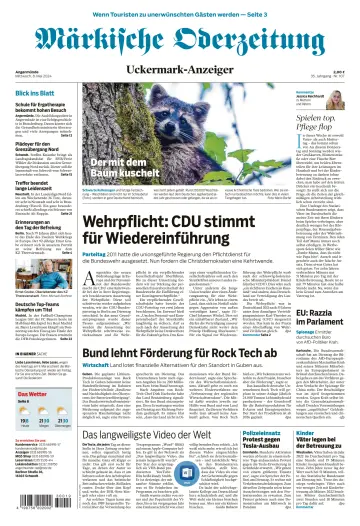 Märkische Oderzeitung (Angermünde) - 8 May 2024