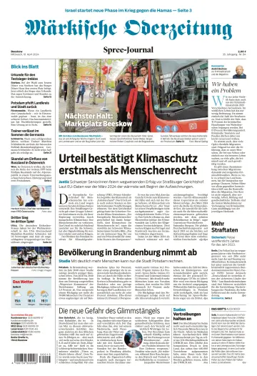 Märkische Oderzeitung (Beeskow) - 10 四月 2024