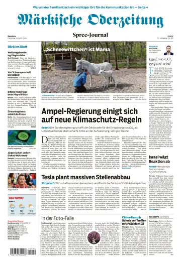Märkische Oderzeitung (Beeskow) - 16 abr. 2024