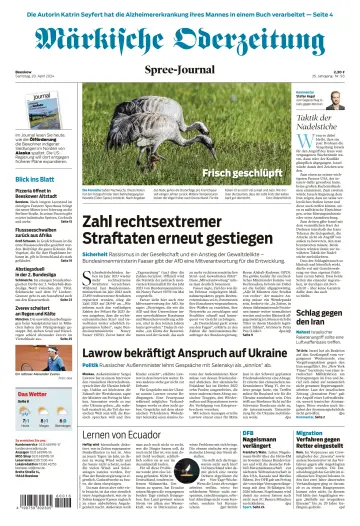 Märkische Oderzeitung (Beeskow) - 20 avr. 2024