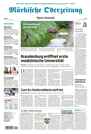 Märkische Oderzeitung (Beeskow) - 23 Apr. 2024
