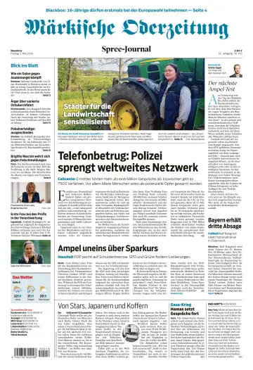 Märkische Oderzeitung (Beeskow) - 3 May 2024