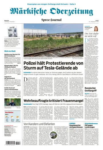 Märkische Oderzeitung (Beeskow) - 11 May 2024