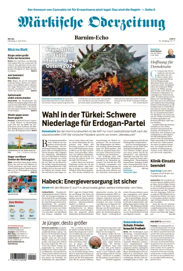 Märkische Oderzeitung (Bernau) - 2 Apr 2024
